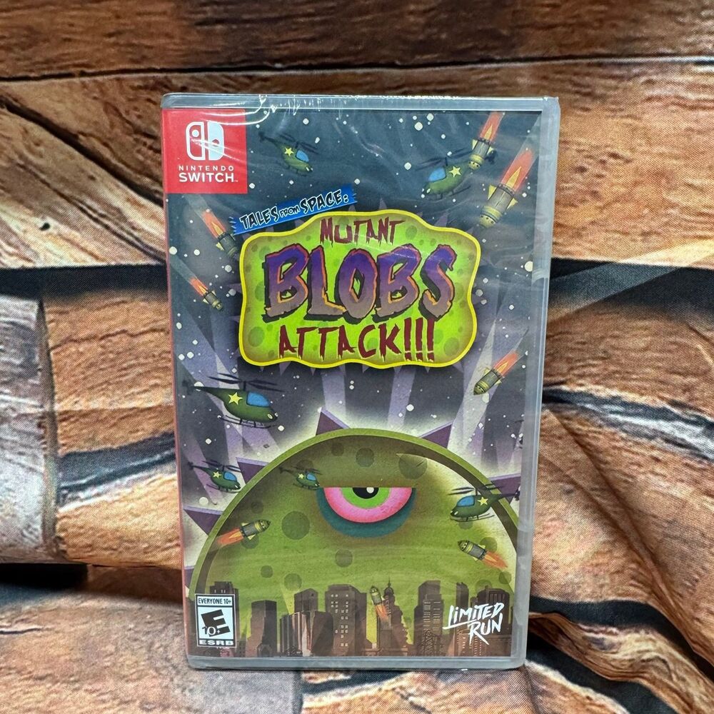 Tales from Space Mutant Blobs Attack Nintendo Switch Limited Run Games LRG #186